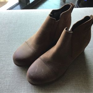Sorel Evie Bootie, size 9 color Cognac